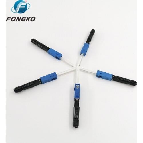 Hot Melt Fiber Optic Connector SC/UPC