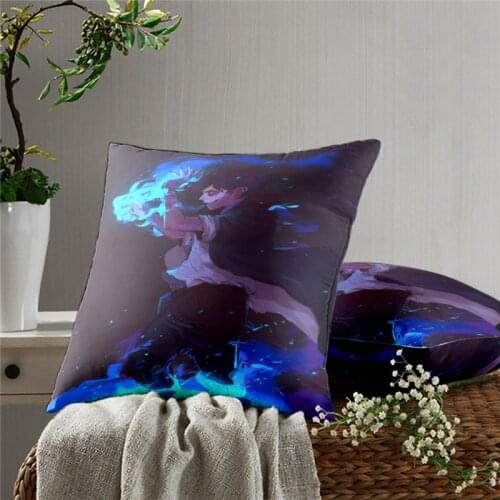 Magic Cartoon Boy Pillow Case Decoration Sofa Cushion Pillow Case Bed Pillow Case Home Decoration Car Pillow Case