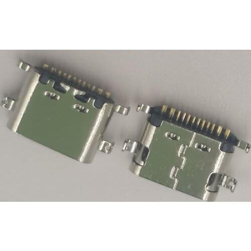 50Pcs USB Charger Charging Port Plug Dock Connector Jack For Lenovo S5 K520 Tablet TB-X605F X605L X605F X605M Type C Contact