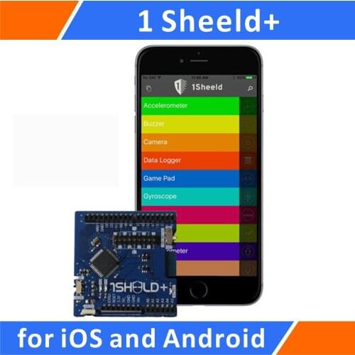 1Sheeld+: The shield for Arduino Compatible with iOS and Android