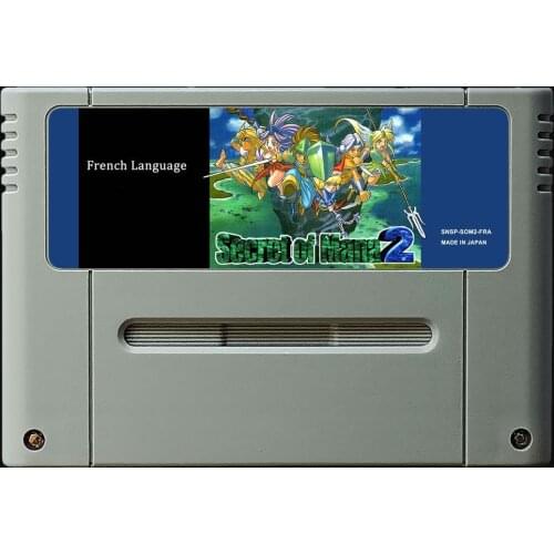 16Bit Games ** SEIKEN DENSETSU 3-Secret of Mana 2 ( French PAL Version!! French Language!! )