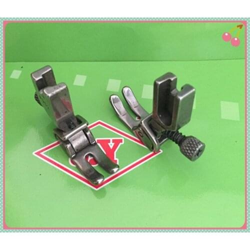 2pcs Industrial sewing machine presser foot S952 adjustable wrinkle draw rod P952 presser foot flat press folding presser foot