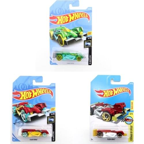 2019-35 FLASH DRIVE Original Hot Wheels Mini Alloy Coupe 1/64 Metal Diecast Model Car Kids Toys Gift