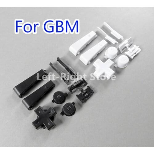 30sets Full set L R A B D-Pad Keypad buttons for Nintend GBM Console Shell Button Keys Replacement