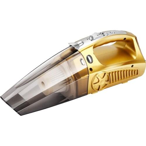 4 In 1 Vacuum Cleaner Tire Inflator Pump Car 12V Pressure Measurement LED