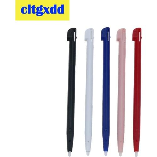 Cltgxdd 5pcs Color stylus game console mobile Touch pen For 2DS slots hard plastic stylus black red blue white Pink