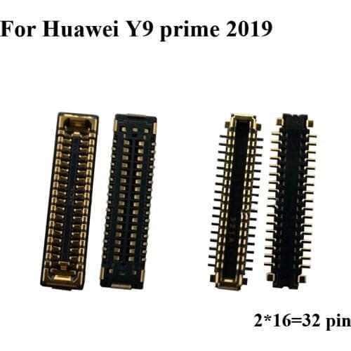 5pcs For Huawei Y9 prime 2019 LCD display screen FPC connector Y 9 prime 2019 logic on motherboard mainboard Y9prime 2019