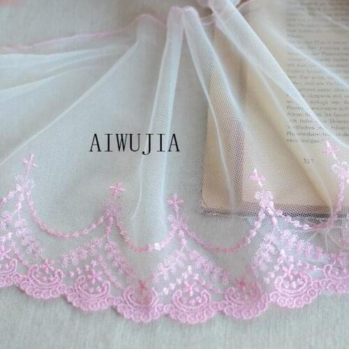 5Yards Wide Lace Trim Polyester DIY Craft High Quality Guipure lace Nigerian Lace Fabrics For Wedding Decor YYN611