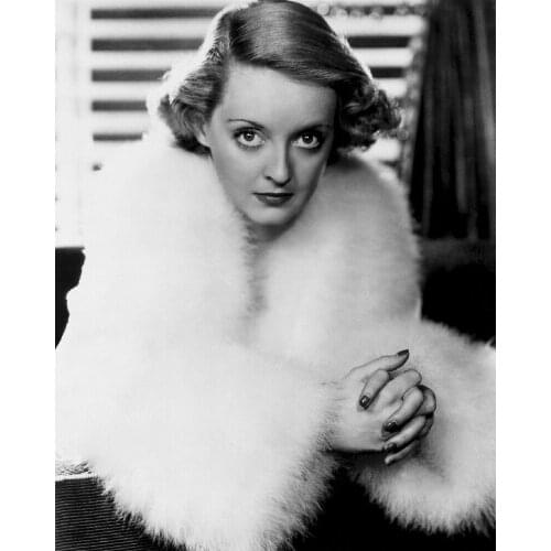 Bette Davis 2 Film Actress Glossy Black & White METAL TIN SIGN POSTER WALL PLAQU