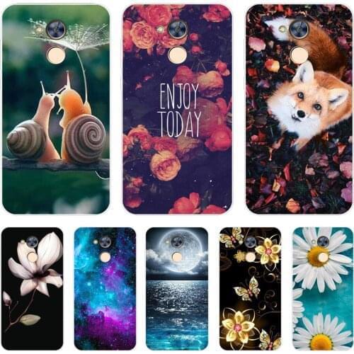 Case for huawei honor 6A case coque soft tpu silicone back cover on for honor 6 a copas bumper 360 full protective fundas cute