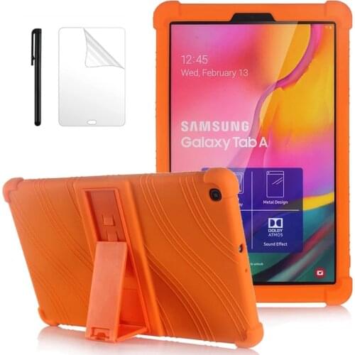 For Samsung Galaxy Tab A7 10.4 2020 Case Silicone Case Stand Cover for Samsung Galaxy Tab A7 SM-T500 SM-T505 SM-T507 Cases