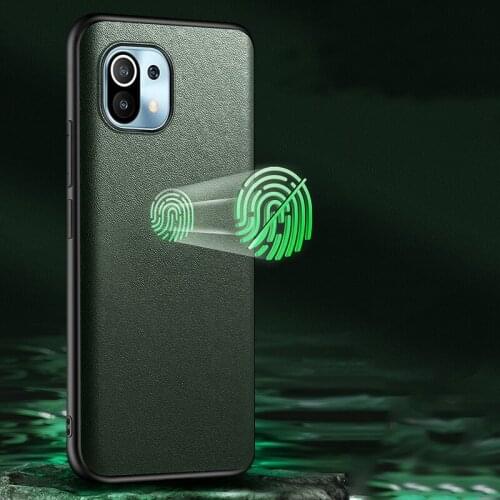 For Xiaomi Mi 11 10T Pro 10S Case Luxury Soft PU Grain leather protective Back Cover Case For Xiaomi Mi 10 Pro 9 POCO F2 Pro