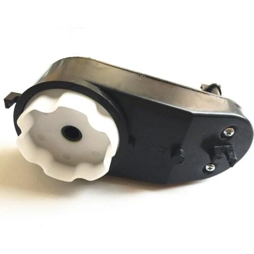 Children electric car gearbox with 390 motor,child tricycle gear box electric car engine,remote control car motor gearbox 390