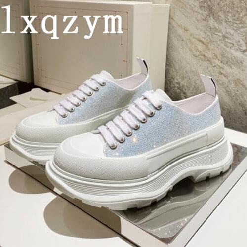 New Winter Natural Sheepskin Lightweight Flats Wool Warm Platform Lady High-Top Shoes Lace Up Women Short Snow Boots