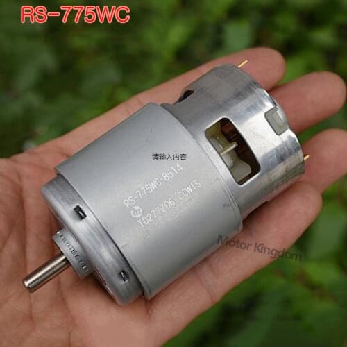 Original Mabuchi 735 755 775 DC Motor 12V 14.4V 18V 24V High Speed Power High Torque Garden Tool Electric Drill Motor