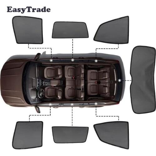 For Great Wall Haval Wey Tank 300 2021 Magnetic Car Sunshade Mesh Sun shade Side Window Sun Visor Sunscreen Interior Accessories