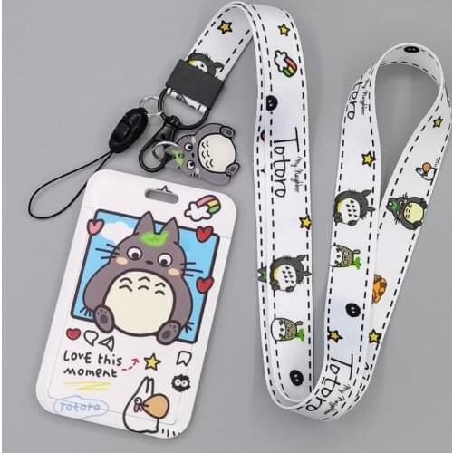 DZ2363 Japanese Anime Cute Lanyard For Keychain ID Card Cover Pass student Mobile Phone USB Badge Holder Key Ring Accessories