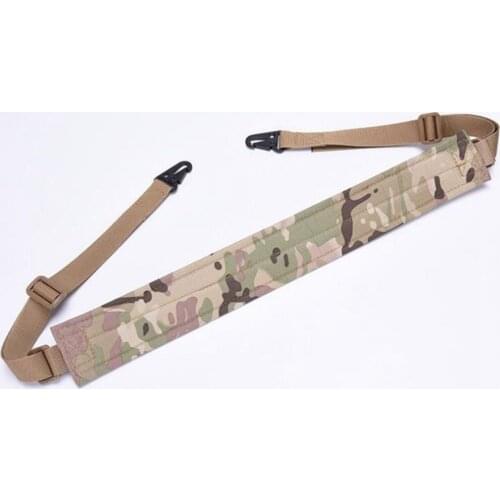 New 2 Point Rifle Sling Adjustable Bungee Tactical Airsoft Gun Strap Paintball Gun Sling for Hunting