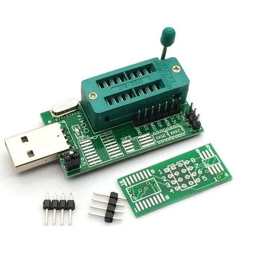 Bios Board MX25L6405 W25Q64 USB Programmer LCD Burner CH341 CH341A Progammer For 24 25 Series