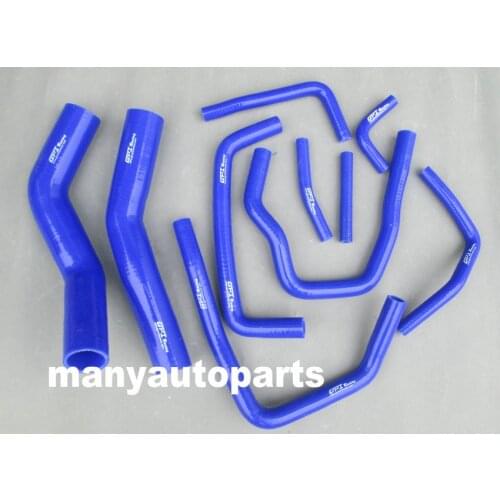 FOR TOYOTA LAND CRUISER HDJ80/HDJ81 1HD 4.2L SILICONE RADIATOR HOSE BLUE