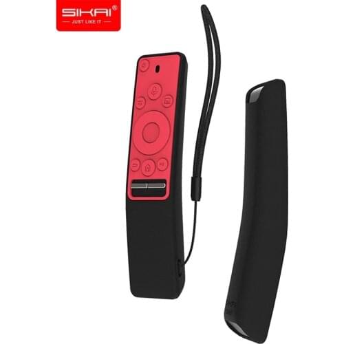 SIKAI Silicone Protective Case Cover for Samsung Smart TV Remote for BN59-01241A/01242A/01266A QLED Shockproof Remote Skin