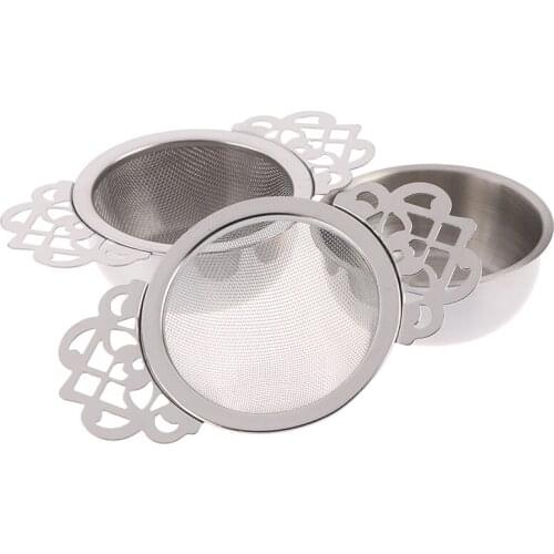 Tea Strainer Steel Fine Mesh Tea Infuser Filter for Brewing Steeping Tea Tools