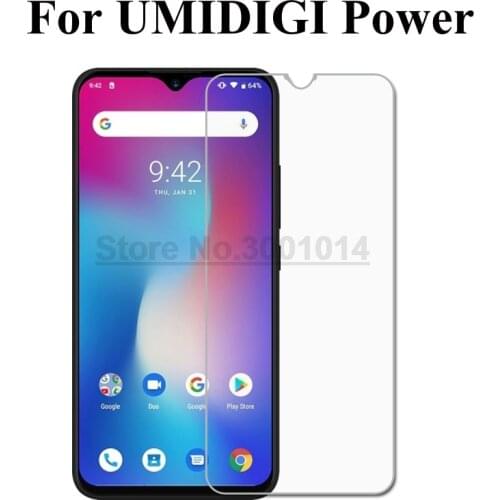 UMIDIGI Power Tempered Glass Screen Protector 9H otective Glass Smartphone Accessories Film for UMIDIGI Power 6.3Inch Case Glass