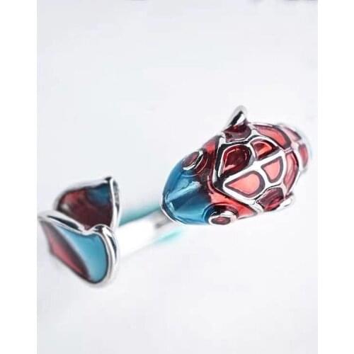 Female elegant fashion design sense S925 sterling silver ring original brand high quality jewelry logo exquisite gift