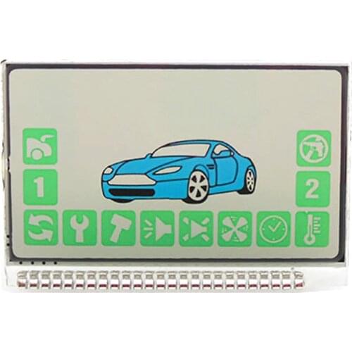 Russian version A92 lcd display for Starline A92 lcd remote two way car alarm system