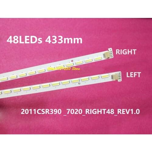 39E61HR LED Backlight strip 48 Lamp For Sky worth 39'' TV 2011CSR390_7020_RIGHT48_REV1.0 53GT-AZ390V700 SEL390V7-S00D