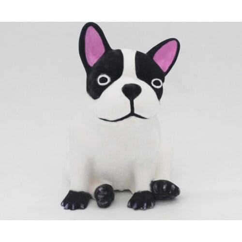 3D stereo bulldog cake decorated chocolate molded plaster molding C1233