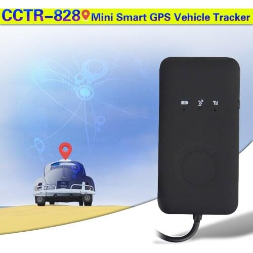 CCTR-828 Mini GPS Tracker For Vehicle Smart GPS Tracker Shock Alarm Easy installation Security Waterproof with power down alarm