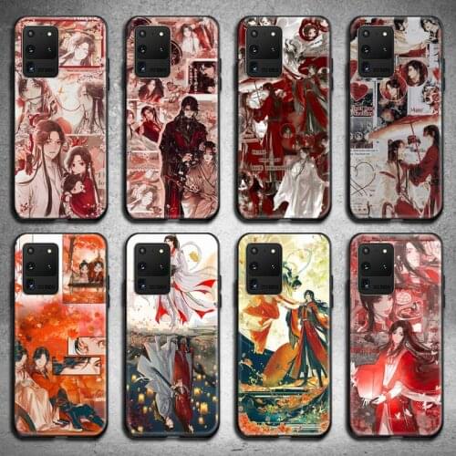 Aesthetic Chinese style Tian Guan Ci Fu Phone Case For Samsung Galaxy S21 Plus Ultra S20 FE M11 S8 S9 plus S10 5G lite 2020