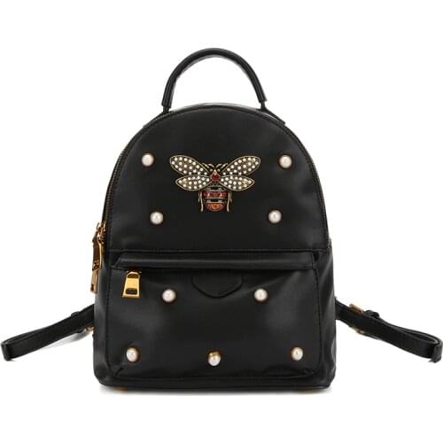 FOJIURETY Women's Red Backpacks