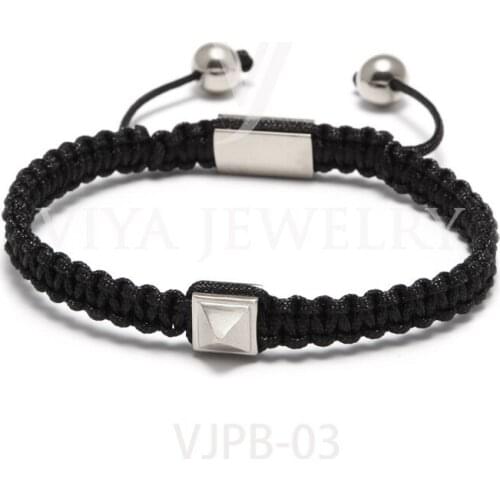 Quality String Max Rope Braided Bracelets With Pyramid String Design Handmade Bracelets Include Shipping Free