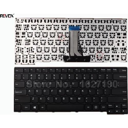 New US Laptop Keyboard For LENOVO K41-70 K40-70 K41-80 K40 BLACK FRAME BLACK win8 Repair Notebook Replacement keyboards