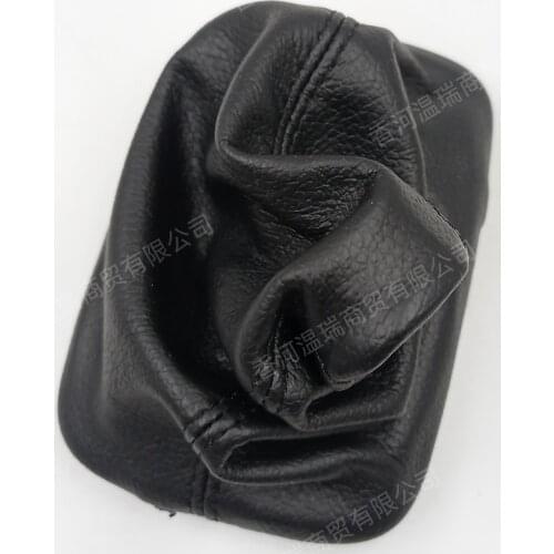 Gear Shift Knob Leather Boots A/T 846401M500WK For KIA Forte, Koup 2009 Shift Knob Leather Boots A/T