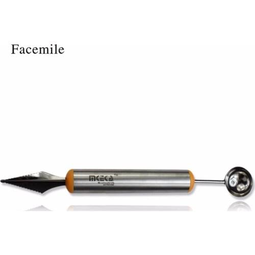 Creative Fruit Carving Knife Watermelon Baller Ice Cream Dig Ball Scoop Spoon Baller Diy Assorted Cold Dishe Tool