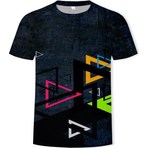 Mens t-shirt new casual short-sleeved Summer Retro Style Synthwave Graphic Logo Design printing 3D t shirt men comfortable