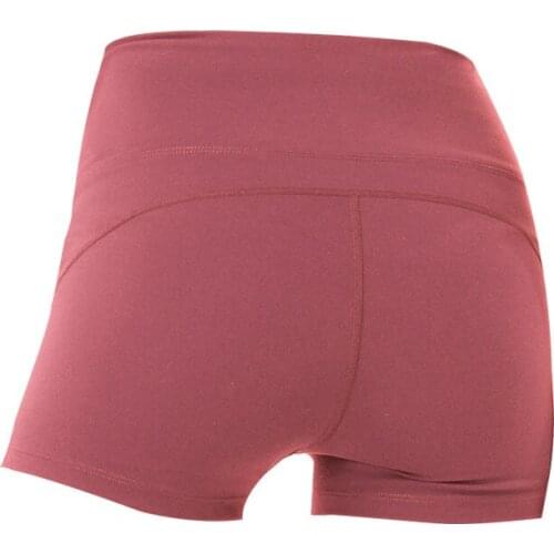 Tight-fitting sports shorts womens anti-empty running peach belly and hips yoga clothes fitness hot pants summer