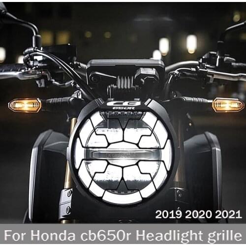 Cb650r Motorcycle headlight grille large lampshade frame guard for Honda cb650r cb 650r 650r cb 2019-2021