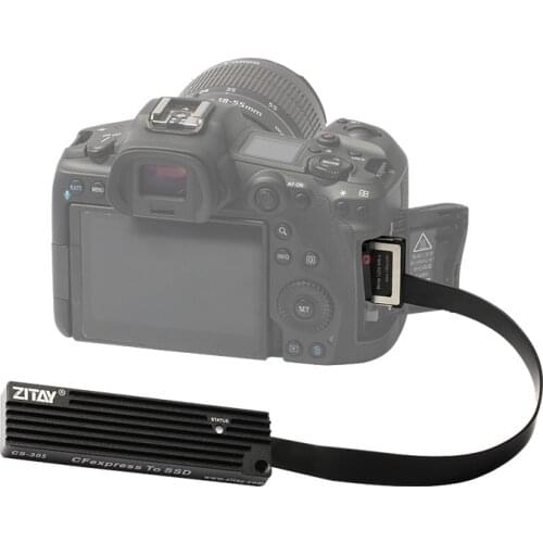 CFexpress To SSD Converter NVMe For Canon EOS r5 Z6Z7 XQD Nikon Z6/Z7/D5/D6/D850/D500 Camera Memory Card Adapter High-Speed