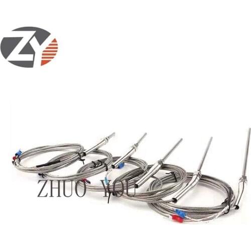 Thermocouple Temperature control wire K-type probe temperature sensor temperature sensing wire edge banding machine accessories