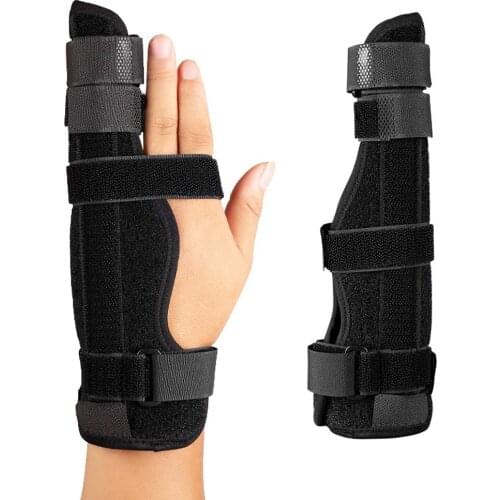 Adjustable Wrist Hand Finger Support Brace Durable Left/Right Splint Arthritis Band Brace Therapy Fasten Tape Wrist Guard Belt