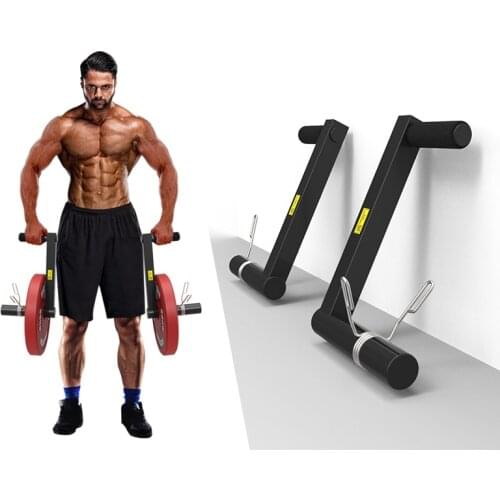 Home Gym Fitness Farmer Walk Handle Weight lifting Walking Bar Farmer Carry Barbell Holder Explosive training Hand Grips SB004