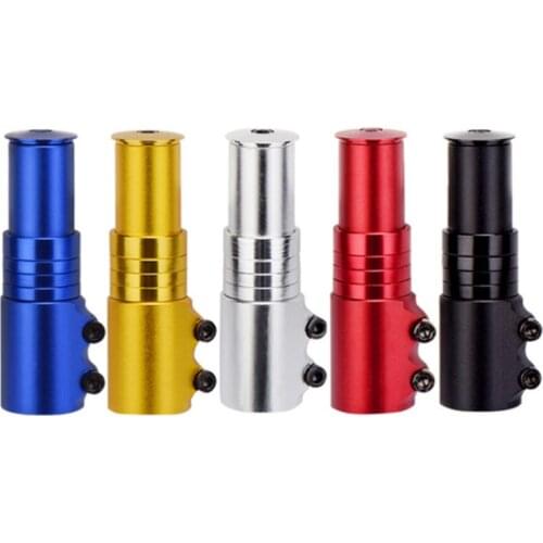 12cm Bicycle Handlebar Extender Fork Stem Rise Up Extension Heads Up Black Bike Fork Extender MTB Mountain Cycling Accessories