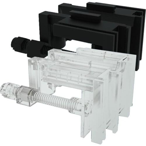 Multifunction Transparent Acrylic Filter Inlet Outlet Pipe Clamp Aquarium Pipe Holder Fish Tank Pipe Fixed Clip