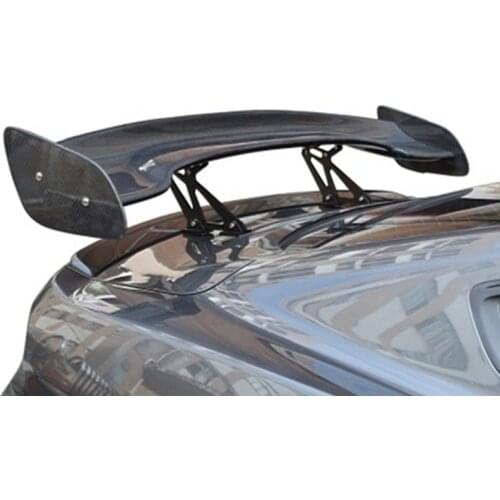 Universal GT Style Spoiler Rear Wing Fit For All Sedan Cars Exterior Trim Body Kit Car Tuning Accessories Carbon Fiber Back Tail