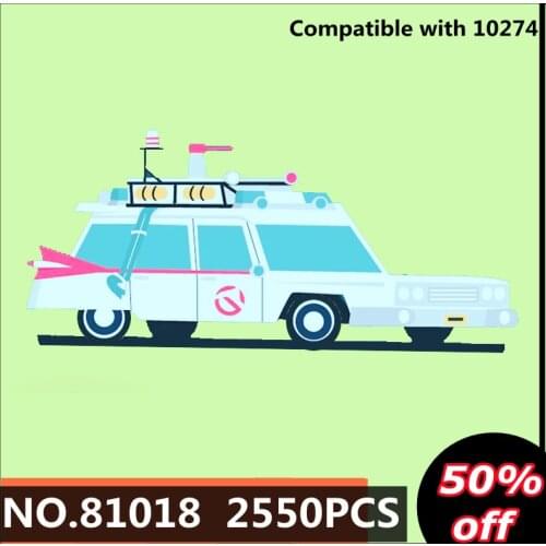 IN STOCK Movie Series DIY LED Light Set for The Ghostbusters Ecto 1 & 2 car Compatible with 75828 16032 blocks Brick Toys