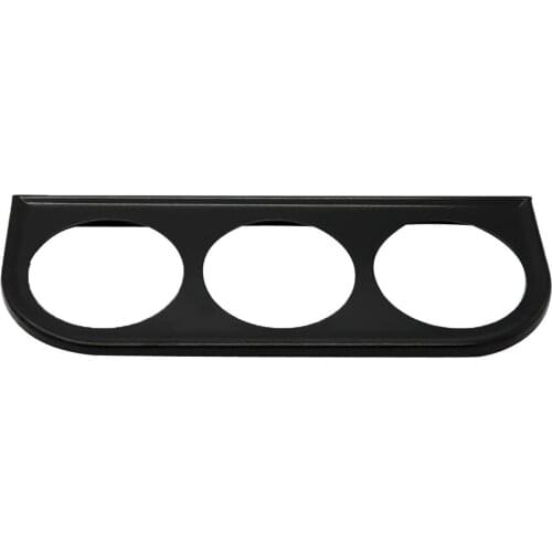 Replacement 2inch 52mm Auto Car 3 Triple Holes Gauge Holder Dash Pod Iron Black